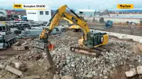 MDE SCORPION ,Excavator Grab,  Excavator rake , excavator thumb