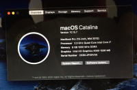 APPLE 2012 15 in. MacBook Pro Quad Core i7 2.3GHZ 8GB Ram w APPL