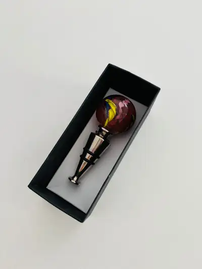 Murano Glass Wine Stopper, View more