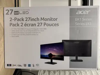 Acer 27” 120Hz LED Gaming Monitor, View more