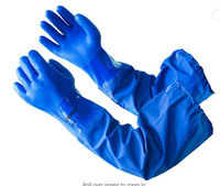 PVC Coated Chemical Resistant Gloves, Reusable Heavy Duty, ANON