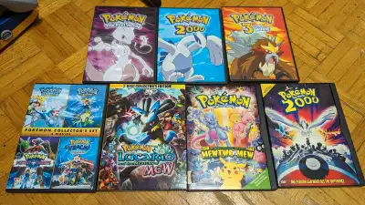 Pokemon movies lot