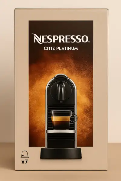 Nespresso Citiz Platinum Machine [SEALED], View more