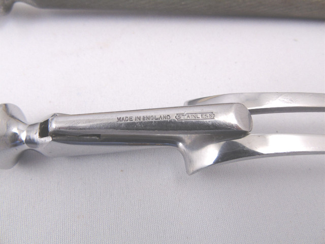 Antique Silver Carving Set Original From England in Kitchen & Dining Wares in Bedford - Image 4
