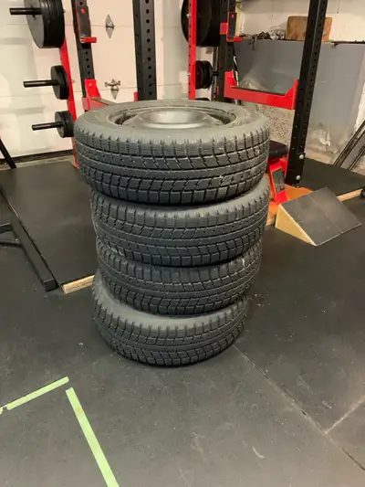 Great condition, set of 4 Toyo winter tires for sale. Used for half a winter on my Mazda 3, but comp...
