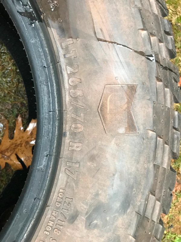 4 -LT265/70R17 GENERAL GRABBER A/T x TIRES in Tires & Rims in Charlottetown - Image 4