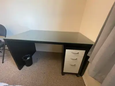 Desk with Seperate Drawer- Excellent condition, View more