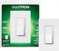 Lutron Diva LED Dimmer for Dimmable LED, Halogen and Incandescen