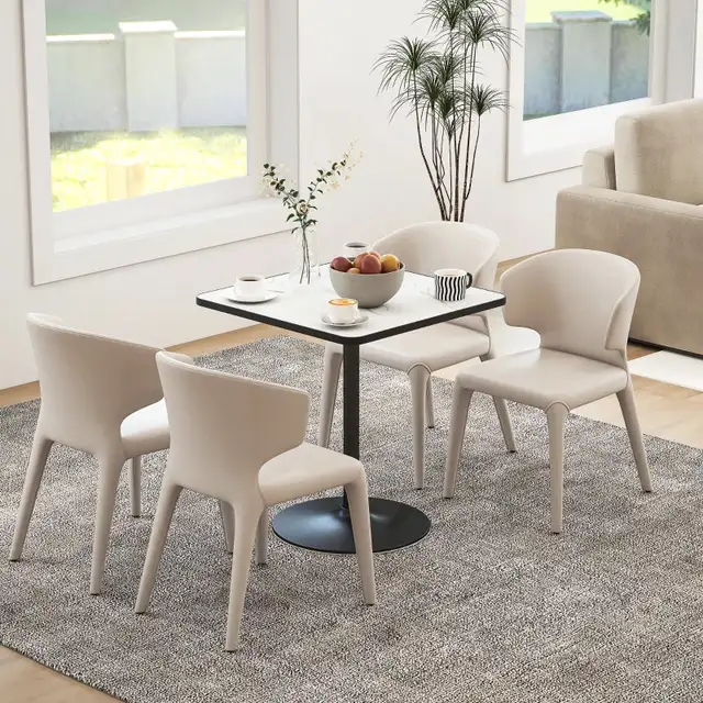 Marble effect dining Table for 4, Modern Kitchen Table in Dining Tables & Sets in Markham / York Region - Image 7