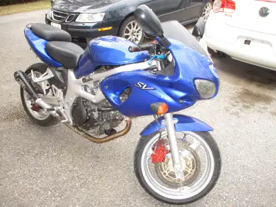 I'm parting out a 2002 Suzuki SV650S. The bike is being sold in parts only. It has already been comp...