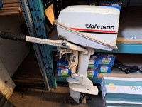 1983 Johnson 4.5 horse & inflatable boat