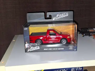 - Brian's Ford F150 SVT Lightning - 2017 Jada Fast & Furious - 1/32 scale diecast truck - $20