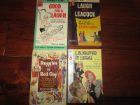 Vintage Paperbacks to Make You Laugh!  See Description for price