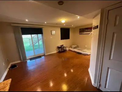 Walkout basement studio apartment available for rent.