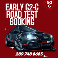 ROAD TEST G+G2 EARLY BOOKING, DRIVING CLASSES