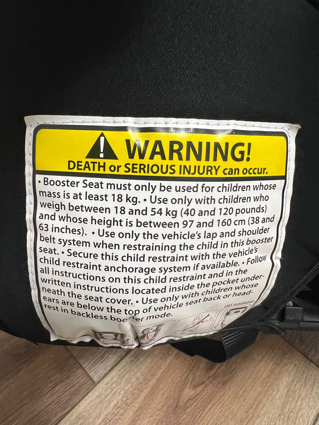 Diono Cambria 2 High Back Booster Seat (40-120lbs) in Strollers, Carriers & Car Seats in La Ronge - Image 4