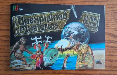 1987 PG Brooke Bond Teacards Album " Unexplained Mysteries", View more