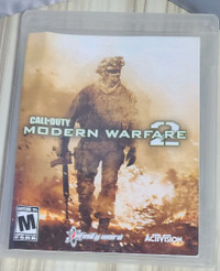 PS3 Call of Duty Modern Warfare 2 video game. 