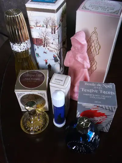 Buy a Box of Avon Collectible Bottles, Avon Perfume and others, View more