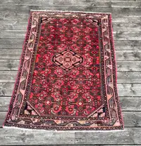A small vintage authentic Persian/Ardabil area rug, (39” x 58”)