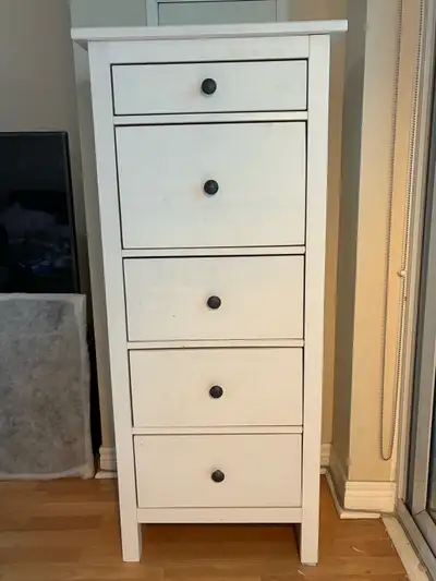 IKEA Hemnes Chest of 5 Drawers, View more