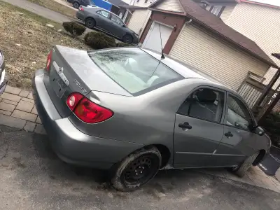 Selling my reliable 2004 Toyota Corolla CE with 241,000 km on the clock, a practical and efficient s...