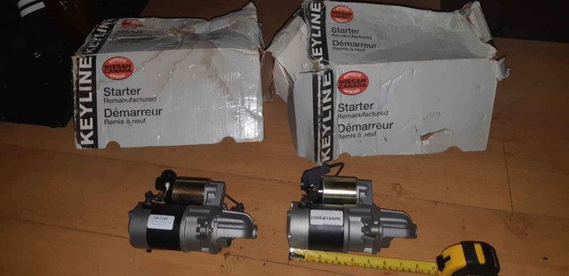 2x Nissan Remanufactured OEM Car 12V Starter Auto 23300-M001T7 dans Moteur, Pièces de Moteur  à Ville de Montréal