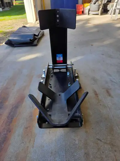 HD Wheel Chock, like new, one owner, only used one season in an enclosed cargo trailer. It's never b...