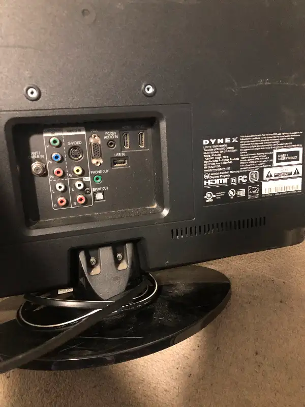 $65 for tv LCD dynex, no remote in TVs in Mississauga / Peel Region - Image 3