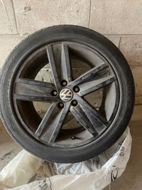 Tires 4 pairs Volkswagen with rims