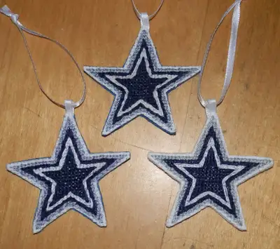NFL Decorations - Dallas Cowboys - Hand stitched, View more