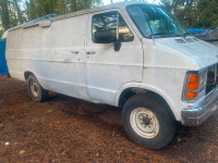 1986 Dodge 250 Cargo Van, rust free, one ton