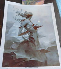 Print of "Binah, Emanation of Knowledge" by Peter Mohrbacher