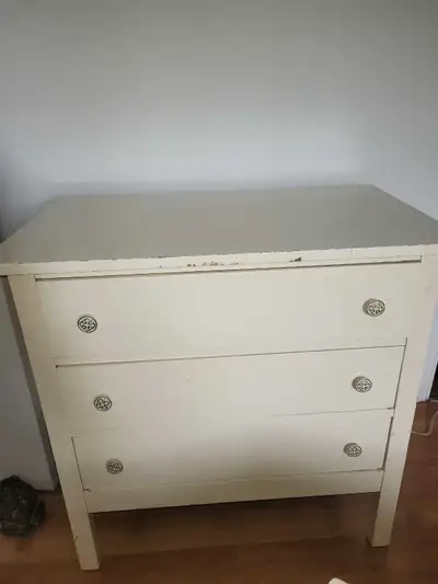 dresser, 3 drawer, off white, View more