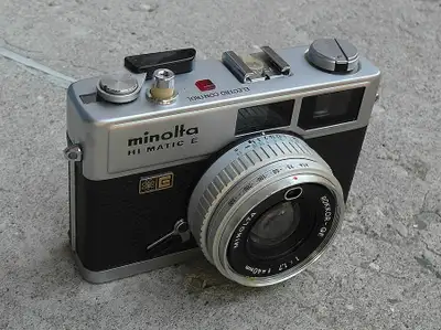 Minolta Hi-Matic E Film Camera, View more