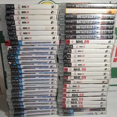 101 PS3 games lots of duplicates, for $49.99