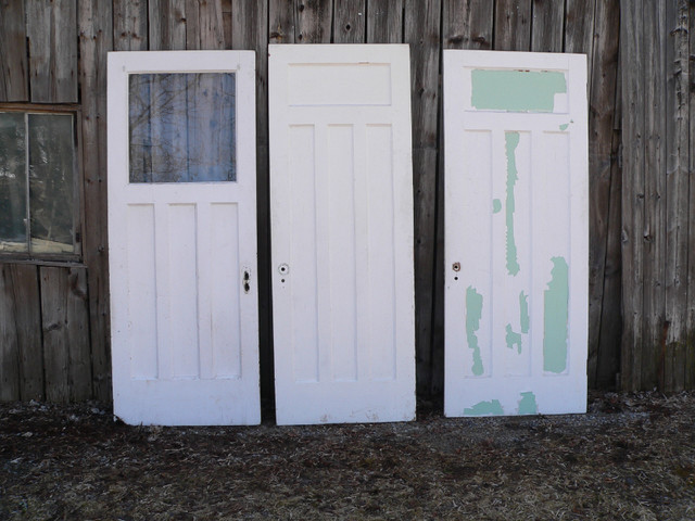 plusieurs portes antique a différent prix dans Portes, fenêtres et moulures  à Laval/Rive Nord - Image 2