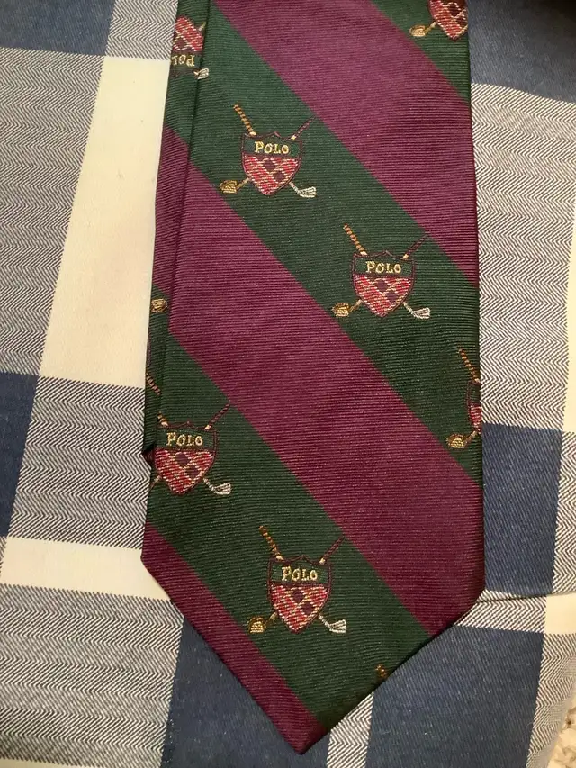 polo Ralph Lauren vintage men’s tie, polo crest  in Men's in Cambridge - Image 2