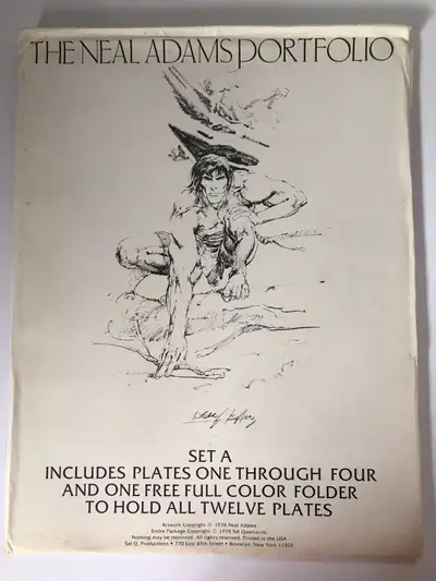 Set A : Plates 1 to 4. Set B : Plates 5 to 8. Made in 1979.