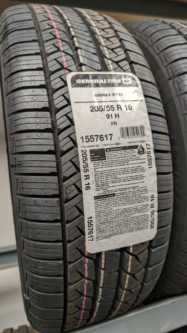 General Altimax RT45 205/55R16 in Tires & Rims in Strathcona County