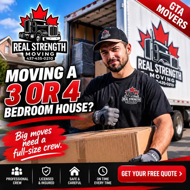 Big Move? Bring the Real Strength. 