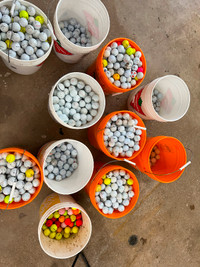 Used Kirkland golf balls