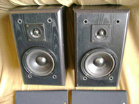 Stereo Speakers - D-Box, KLH, Quest, Realistic Minimus
