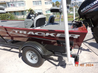 2017 Tracker Pro 170 Fishing Boat and Trailer