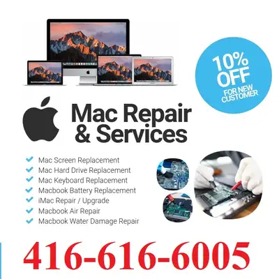 ⭐⭐MAC REPAIR CENTRE - BATTERY, KEYBOARD,SCREEN REPLACEMENT⭐⭐, View more