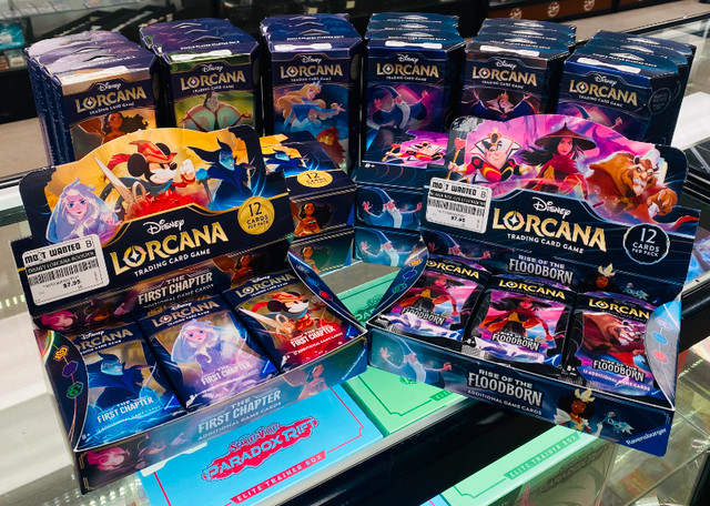Disney Lorcana Booster Packs and Decks @ Most Wanted Dartmouth in Arts & Collectibles in Dartmouth