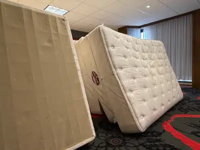 FREE double size mattress and box spring - Pickup Only, View more