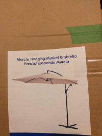 Rount Cantiliver Umbrella : JYSK Murcia Size 10 Ft