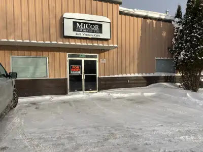 1,400 sq ft of open warehouse space available January 1, 2026. 2 offices, 2 pcs bathroom, double ent...