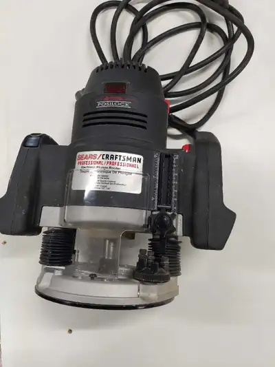 Craftsman Plunge Router, View more
